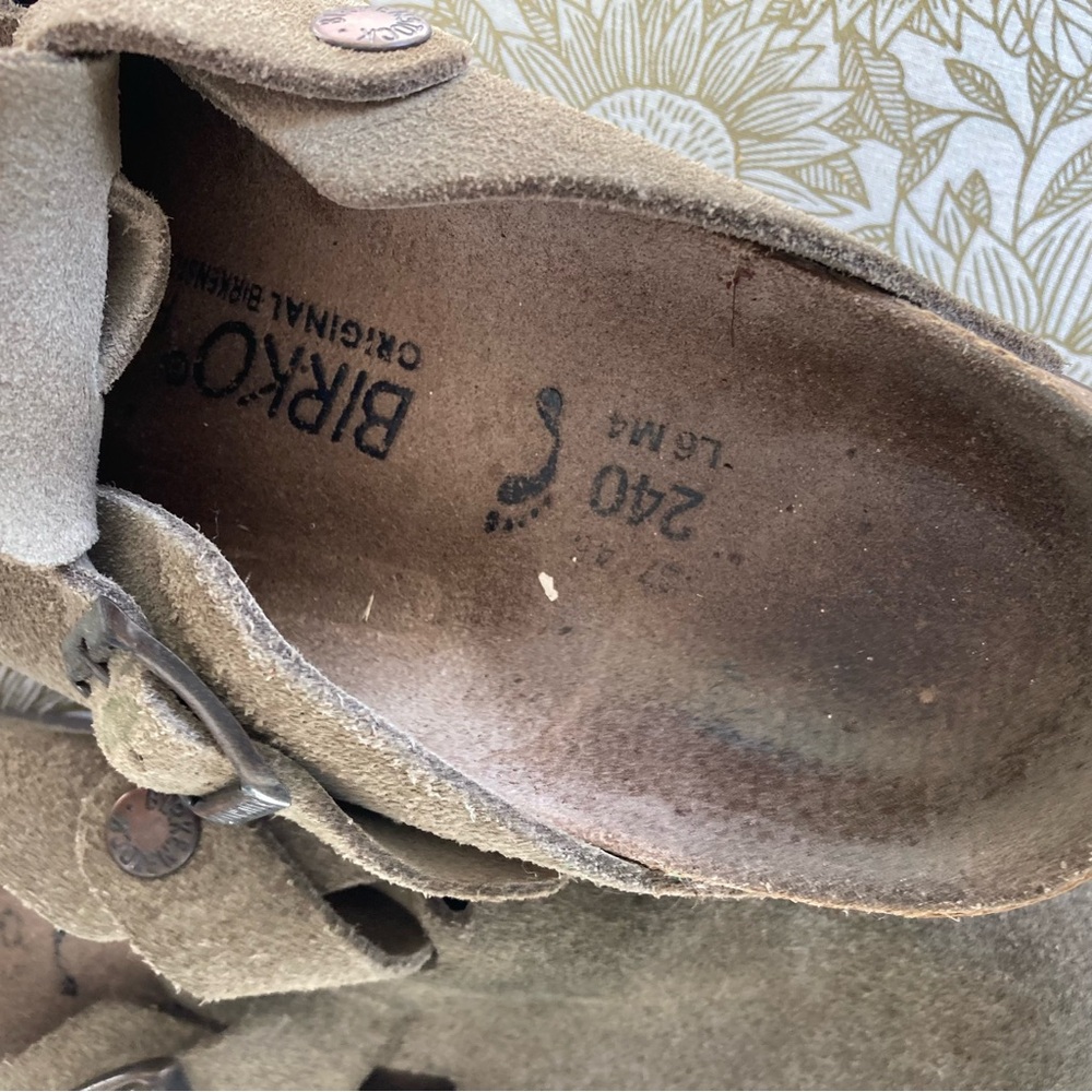Vintage Birkenstock Boston Mules - Picture 2 of 3